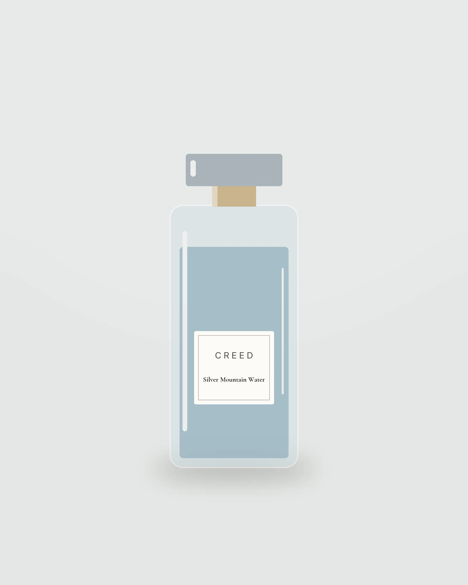 Creed Silver Mountain Water EDP bottle