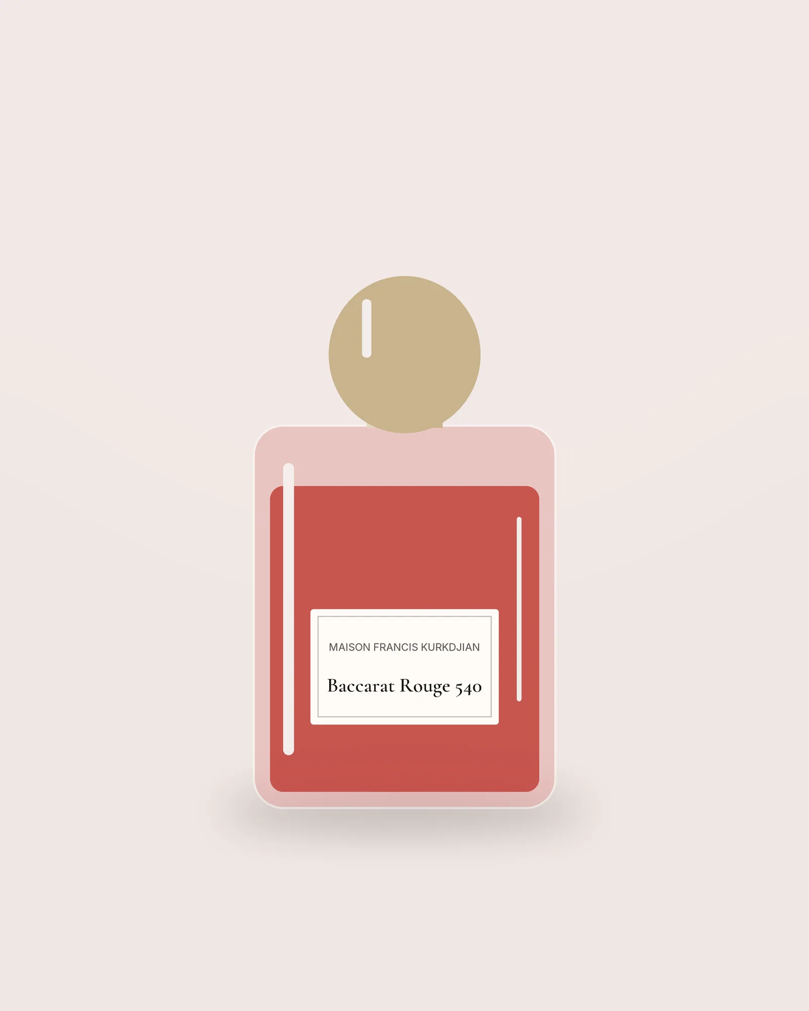 Maison Francis Kurkdjian Baccarat Rouge 540 EDP bottle
