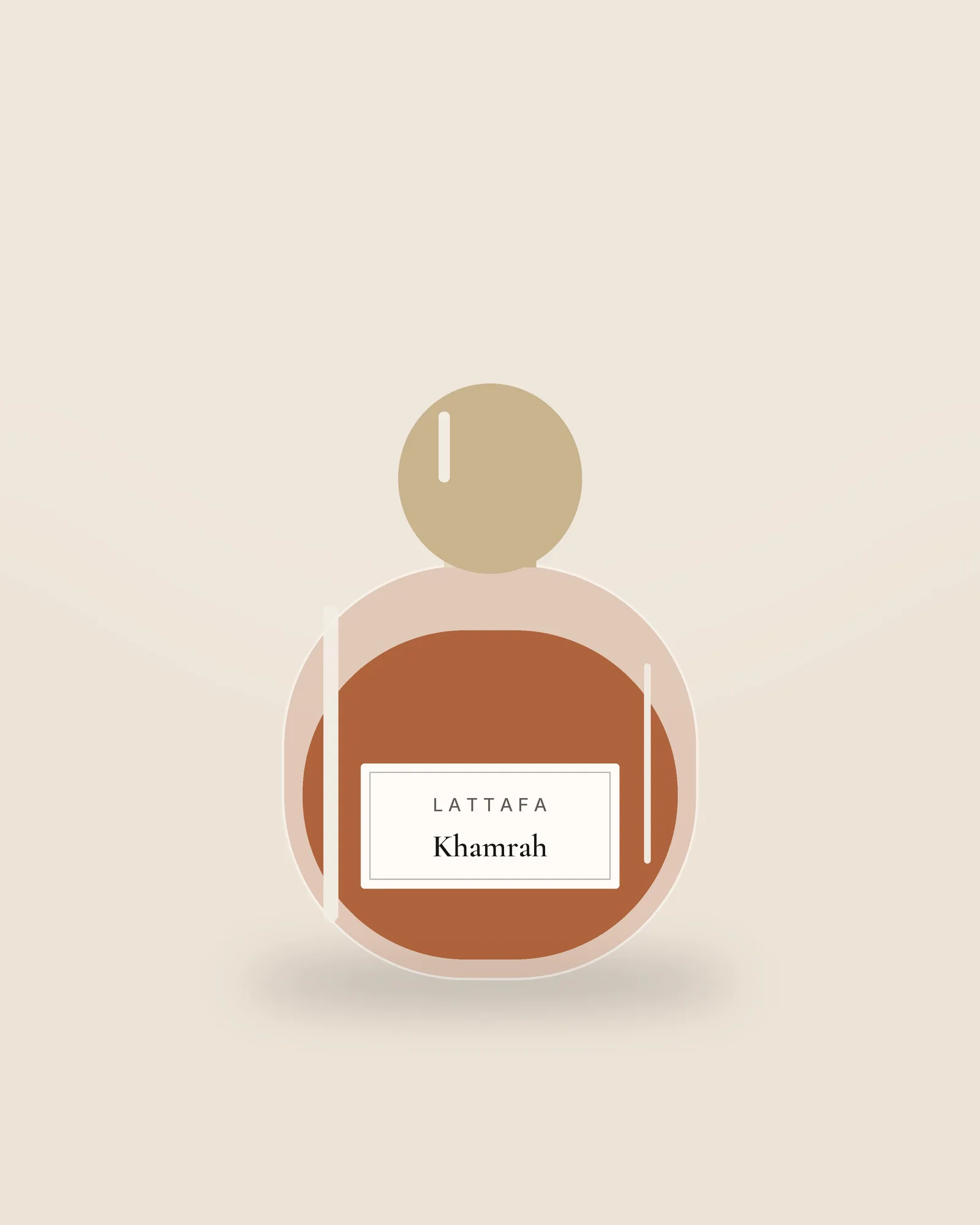 Lattafa Khamrah EDP bottle