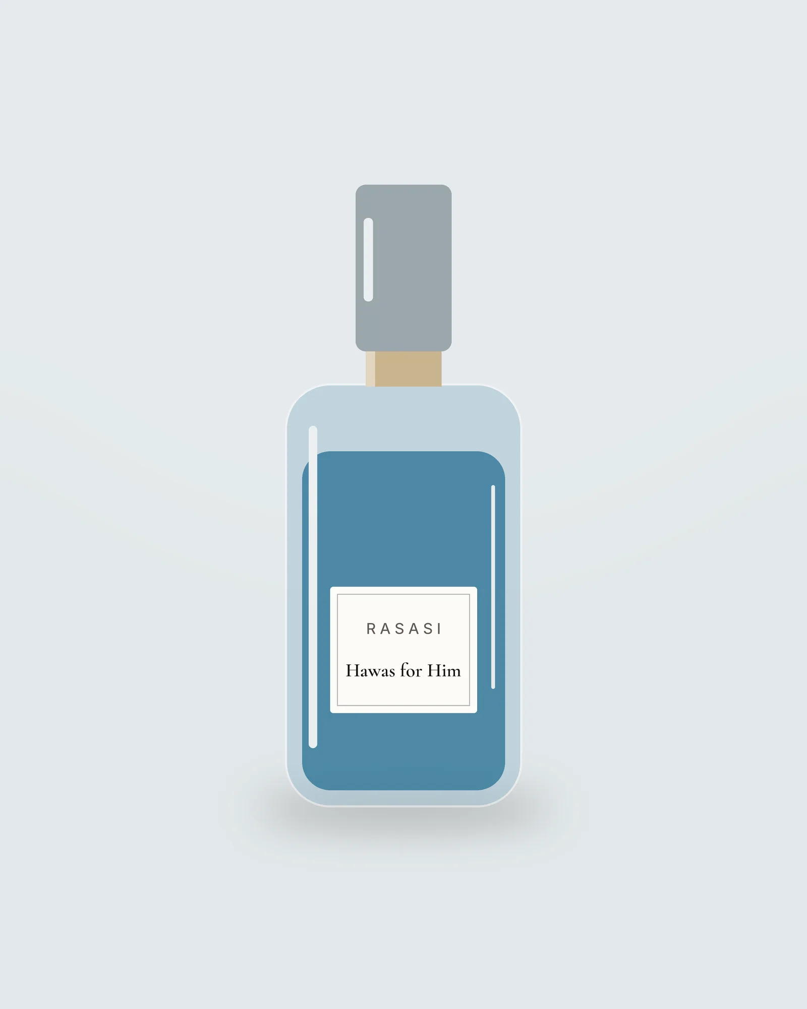 Rasasi Hawas for Him EDP bottle